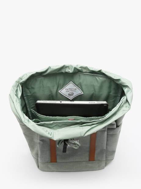 1 Compartment Backpack Herschel Green classics 11400 other view 1