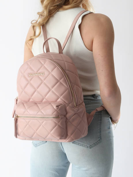 Backpack Valentino Pink ocarina VBS3K37R other view 1