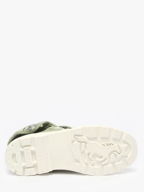 Sneakers Mustang Green women 1426504 other view 4