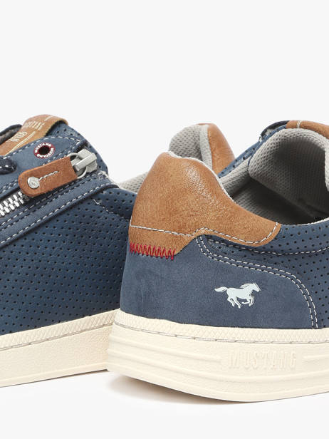 Sneakers Mustang Blue men 4204304 other view 2