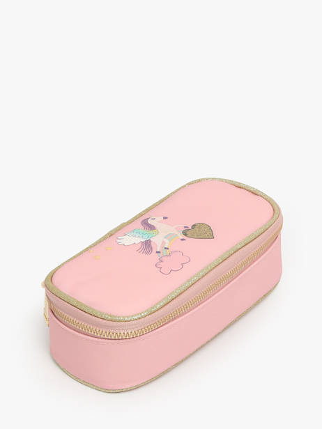 1 Compartment Pouch Jeune premier Pink classics C other view 1