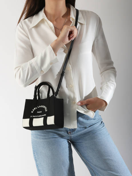 Shoulder Bag Rsg Cotton Karl lagerfeld Black rsg A3W50027 other view 1