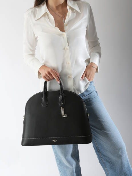 Handbag Belleville Leather Lancel Black belleville A13737 other view 1