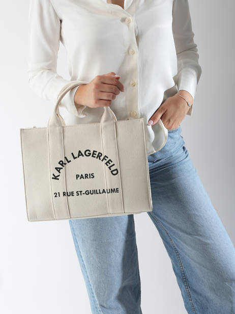 Belt Bag Rsg Cotton Karl lagerfeld White rsg A1W50010 other view 1