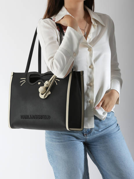 Shoulder Bag K Ikon Karl lagerfeld Black k ikon A3W30134 other view 1