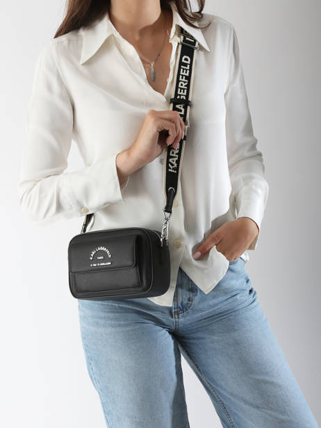Shoulder Bag Rsg Polyurethane Karl lagerfeld Black rsg A3W30317 other view 1