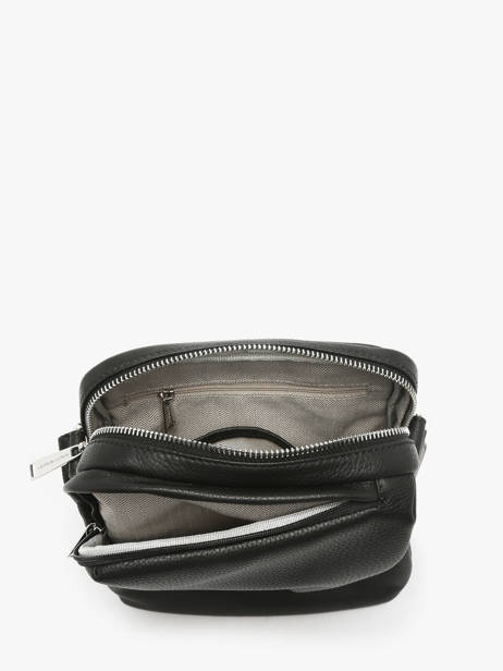 Sac Bandoulière José Cuir Arthur & aston Noir thomas 2 vue secondaire 2
