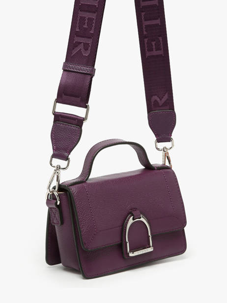 Xs Crossbody Bag Altesse Leather Etrier Violet altesse EALT048X other view 2
