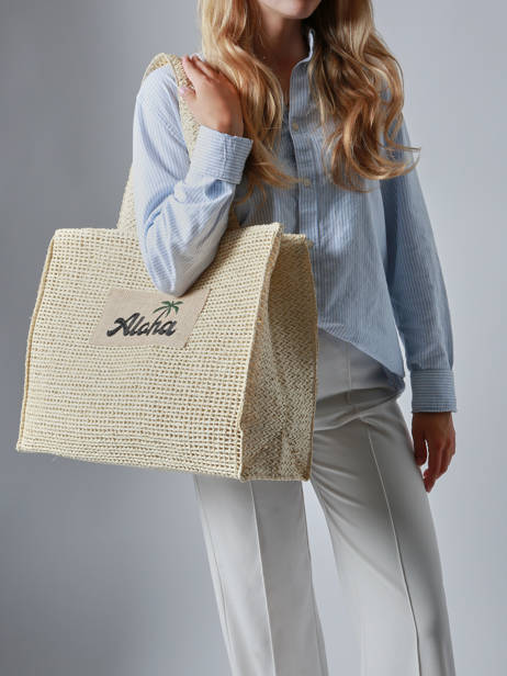 Sac Porté épaule Beach Papier Miniprix Beige beach Q638 vue secondaire 1