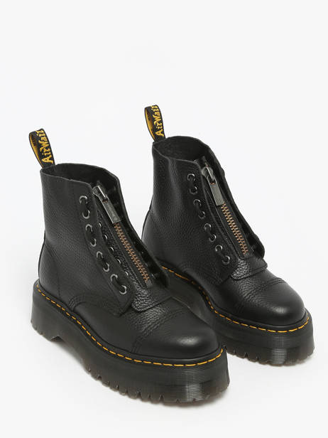 Bottines Sinclair En Cuir Dr martens Noir women 22564001 vue secondaire 1