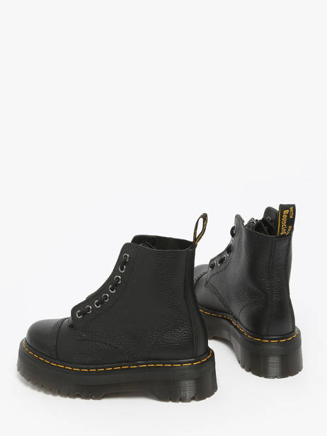 Bottines Sinclair En Cuir Dr martens Noir women 22564001 vue secondaire 2