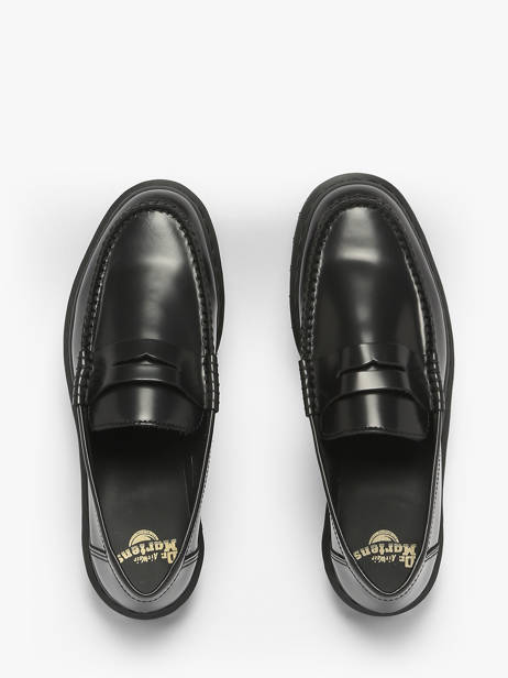 Mocassins En Cuir Dr martens Noir men 25015001 vue secondaire 3