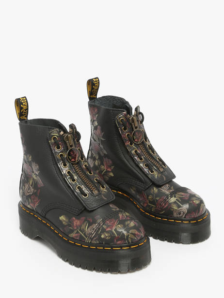 Bottines En Cuir Dr martens Noir women 32050001 vue secondaire 1