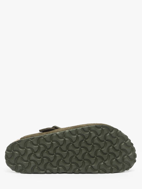 Mules En Cuir Birkenstock Vert women 1024714 vue secondaire 4