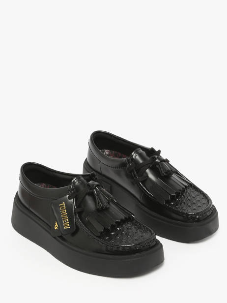 Chaussures Derbies En Cuir Clarks Noir women 26184943 vue secondaire 1
