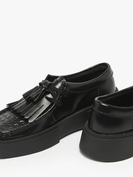 Chaussures Derbies En Cuir Clarks Noir women 26184943 vue secondaire 2