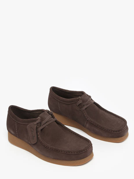 Mocassins En Cuir Clarks Marron men 26178279 vue secondaire 1