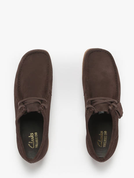 Mocassins En Cuir Clarks Marron men 26178279 vue secondaire 3