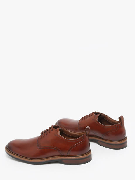 Chaussures Derbies En Cuir Clarks Marron men 26183252 vue secondaire 2