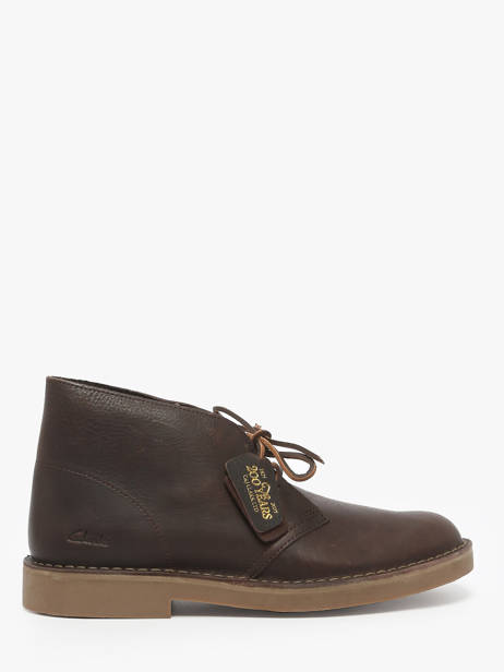Bottines En Cuir Clarks Marron men 26183363