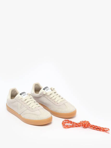 Sneakers En Cuir Victoria Beige women 1126229 vue secondaire 1