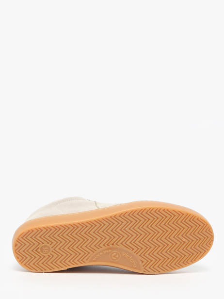 Sneakers En Cuir Victoria Beige women 1126229 vue secondaire 4