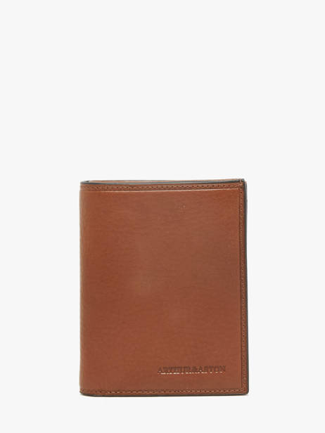 Portefeuille Cuir Arthur & aston Marron jose 127