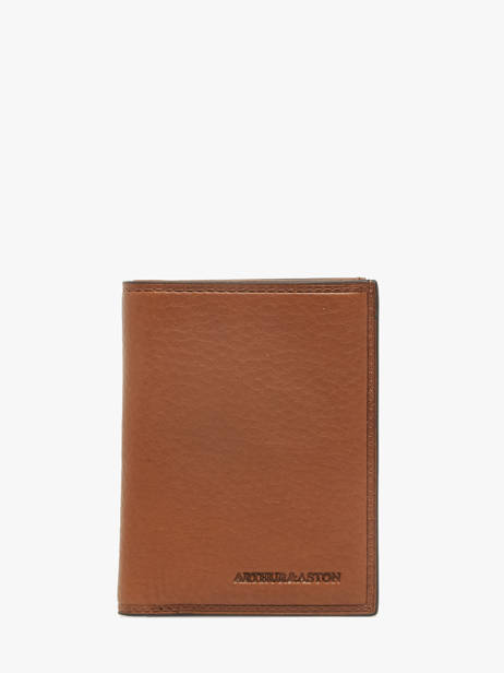 Portefeuille José Cuir Arthur & aston Marron jose 800