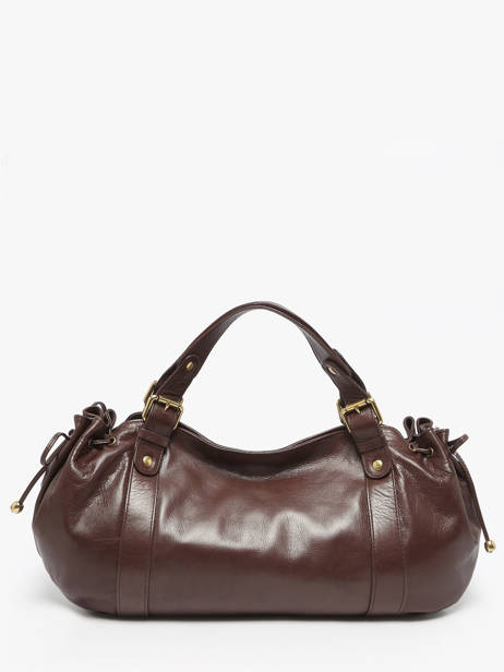 Shoulder Bag Froisse Leather Gerard darel Brown froisse DCS01474 other view 4