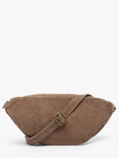 Belt Bag Milano Brown velvet VE24119 other view 4
