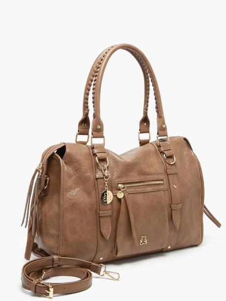 Sac Porté épaule Bride Lulu castagnette Marron bride ZAVIER vue secondaire 1