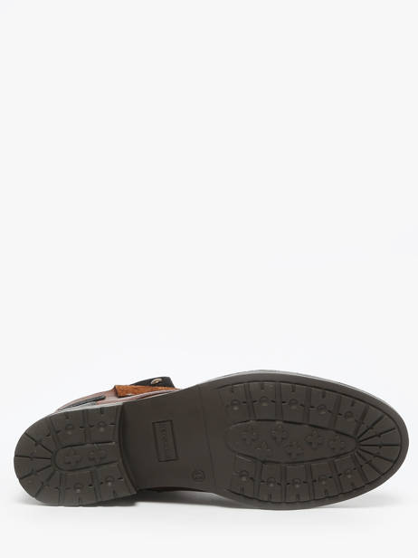 Boots Yedos In Leather Redskins Brown men YEDOS other view 5