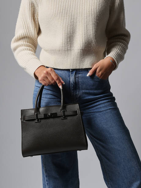 Handbag Caviar Leather Milano Brown caviar CA24063 other view 1