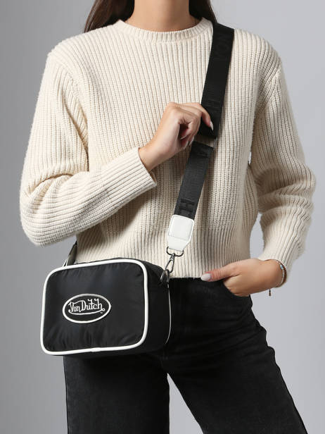 Shoulder Bag Mell Nylon Von dutch Black bags MELL other view 1