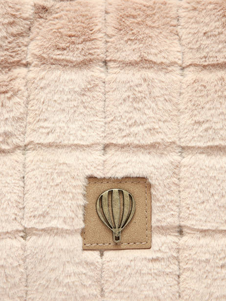 Sac Porté épaule Quadri Polyester Le voyage en panier Marron quadri AHP271 vue secondaire 2