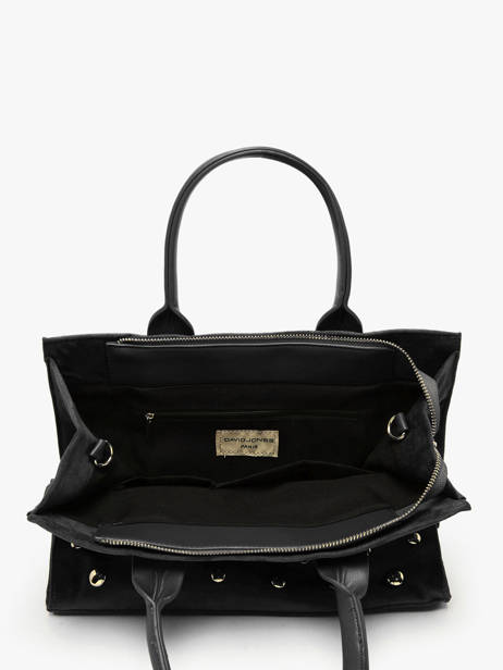 A4 Size Satchel Stud David jones Black stud CM7868 other view 3