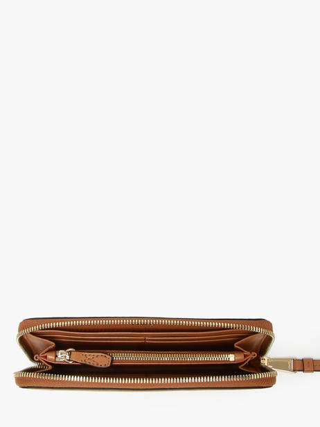 Portefeuille Cuir Lancel Marron origami A13843 vue secondaire 1