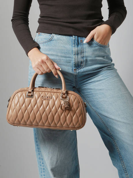 Shoulder Bag Valla Guess Beige valla QG812205 other view 1