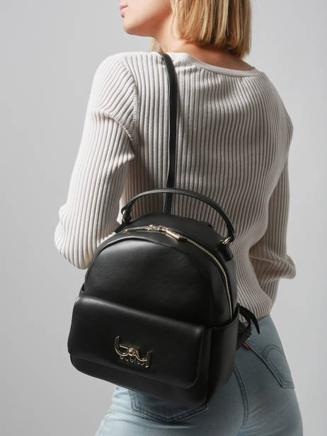 Backpack By byblos Black amina BS57B03 other view 1