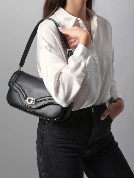 Shoulder Bag Dea Guess Black dea BG799320 other view 1