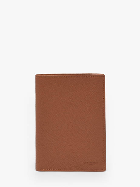 Leather Vertical Wallet Charles Le tanneur Brown charles TCHA3312