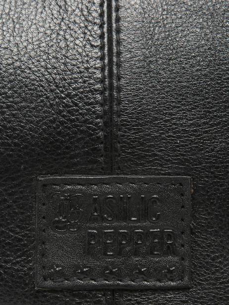 Handbag Dakota Eyelet Leather Basilic pepper Black dakota eyelet BDAE22 other view 5