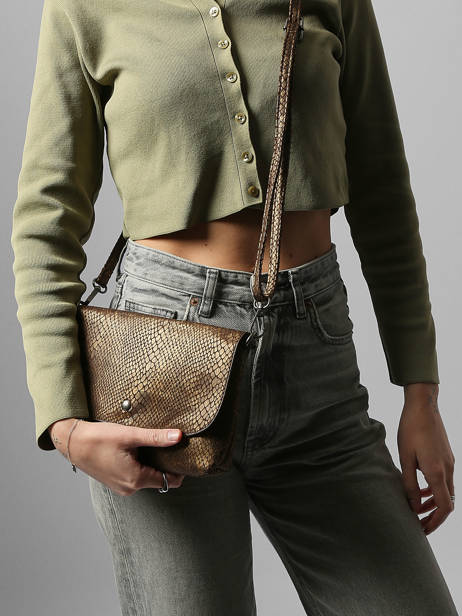 Shoulder Bag Snake Miniprix Brown snake 19645 other view 1