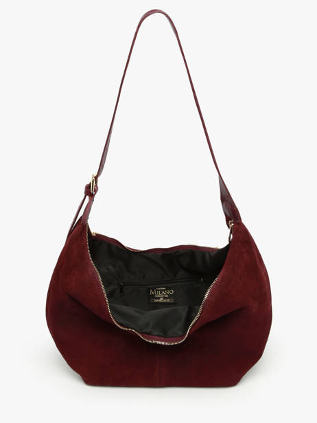 Shoulder Bag Velvet Caviar Milano Red velvet caviar VC25091 other view 3