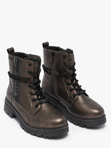 Boots Mustang Brown women M0042010 other view 1