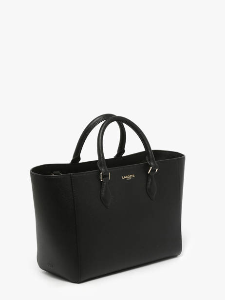 Sac Porté Main Champs Elysee Cuir Lacoste Noir champs elysee NF5102PH vue secondaire 2