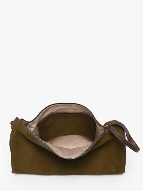 Shoulder Bag Leather Leather Biba Green leather BEV2L other view 3