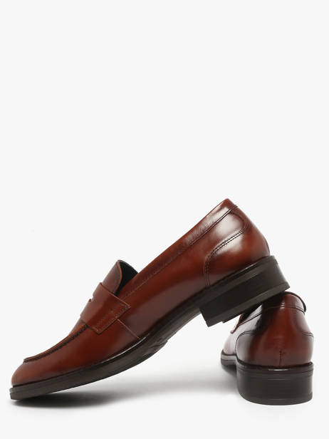 Mocassins Harvard En Cuir Dorking Marron women D8710 vue secondaire 2