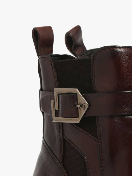 Boots In Leather Tt. bagatt Brown women 41006461 other view 2