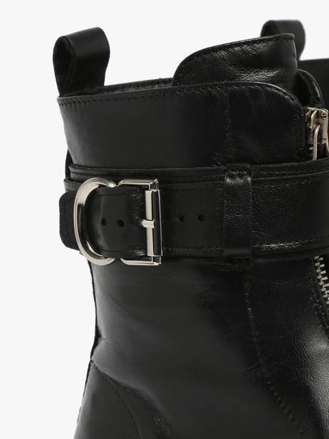 Boots In Leather Mjus Black women L97202 other view 2